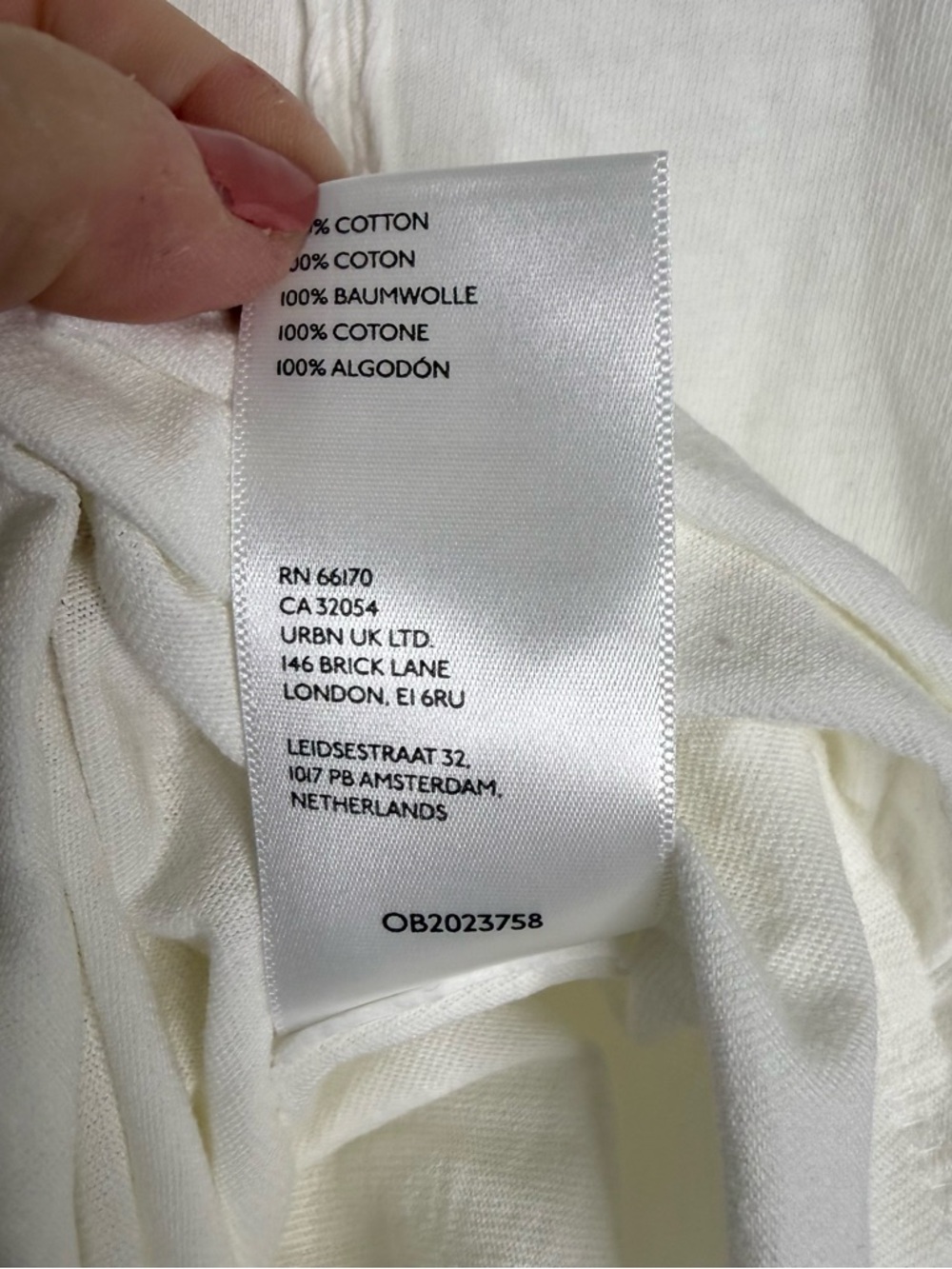 Free People We The Free Why Yes Dress White Mini Ruffle Hem Oversized XL - Picture 3 of 8